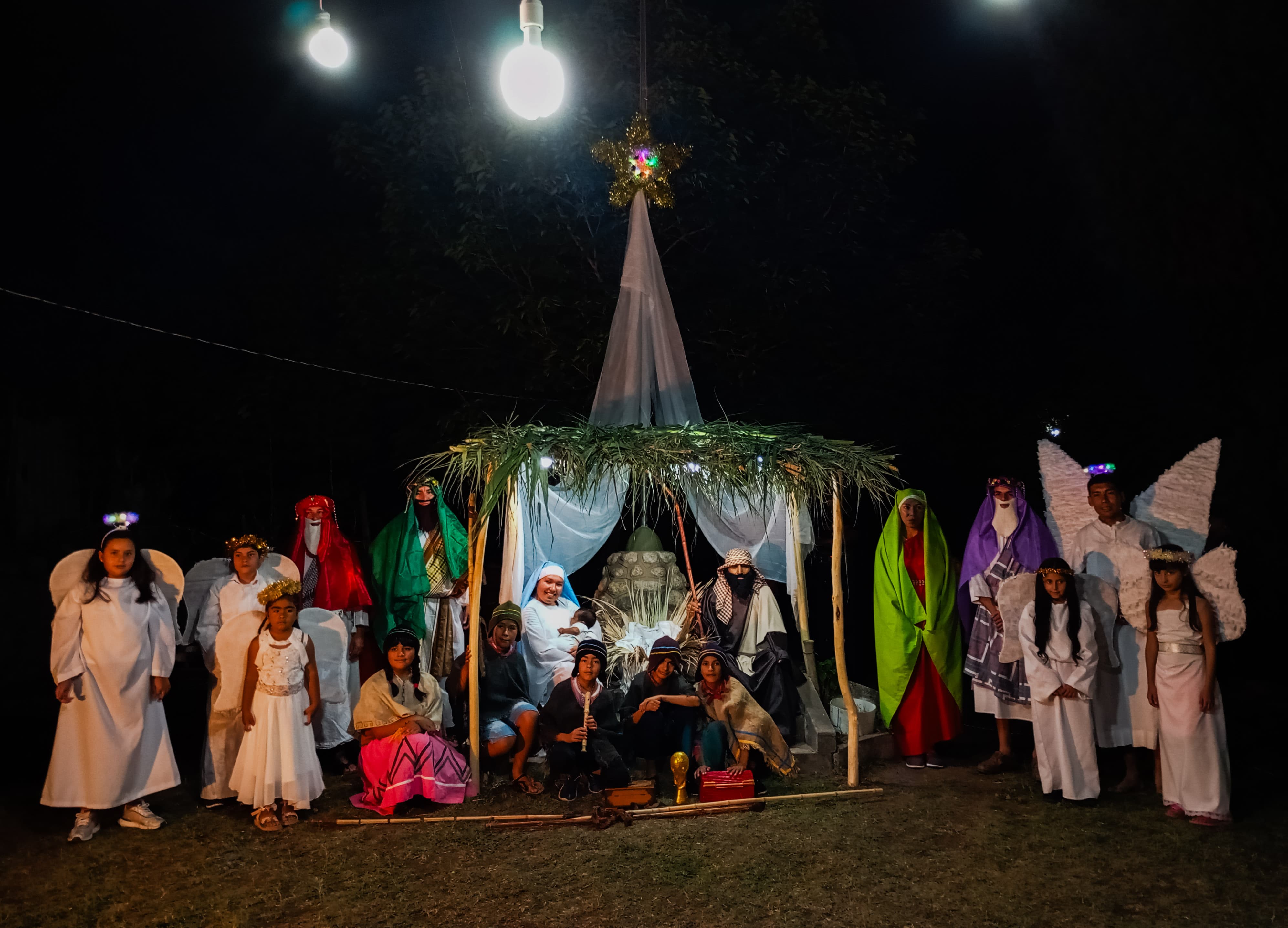  El Potrero - Andalgalá, celebró su Pesebre Viviente
