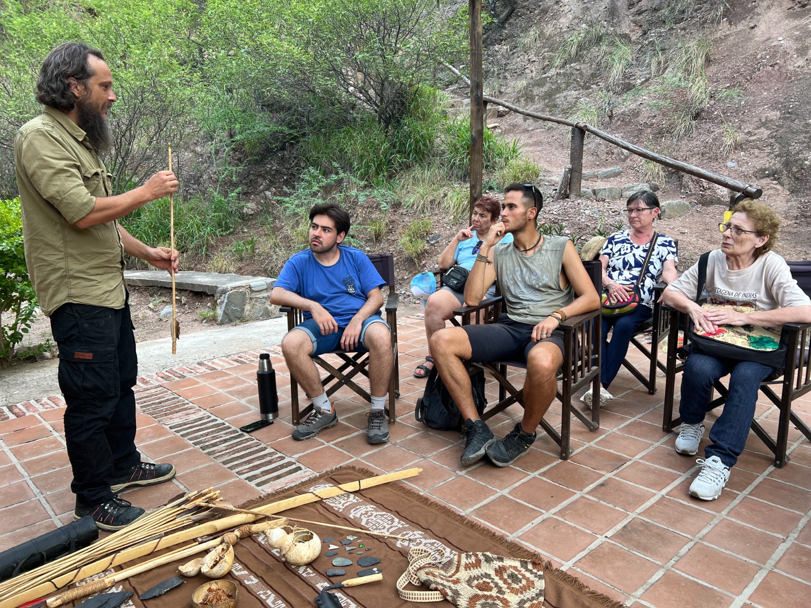 Este lunes, nuevo taller de habilidades ancestrales en el Pueblo Perdido