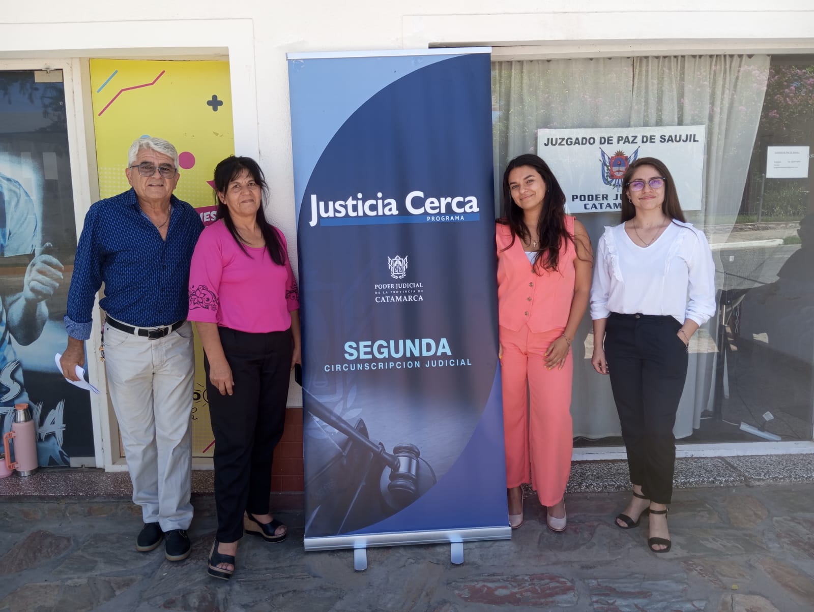 El Programa “Justicia Cerca” se presentó por primera vez en Saujil