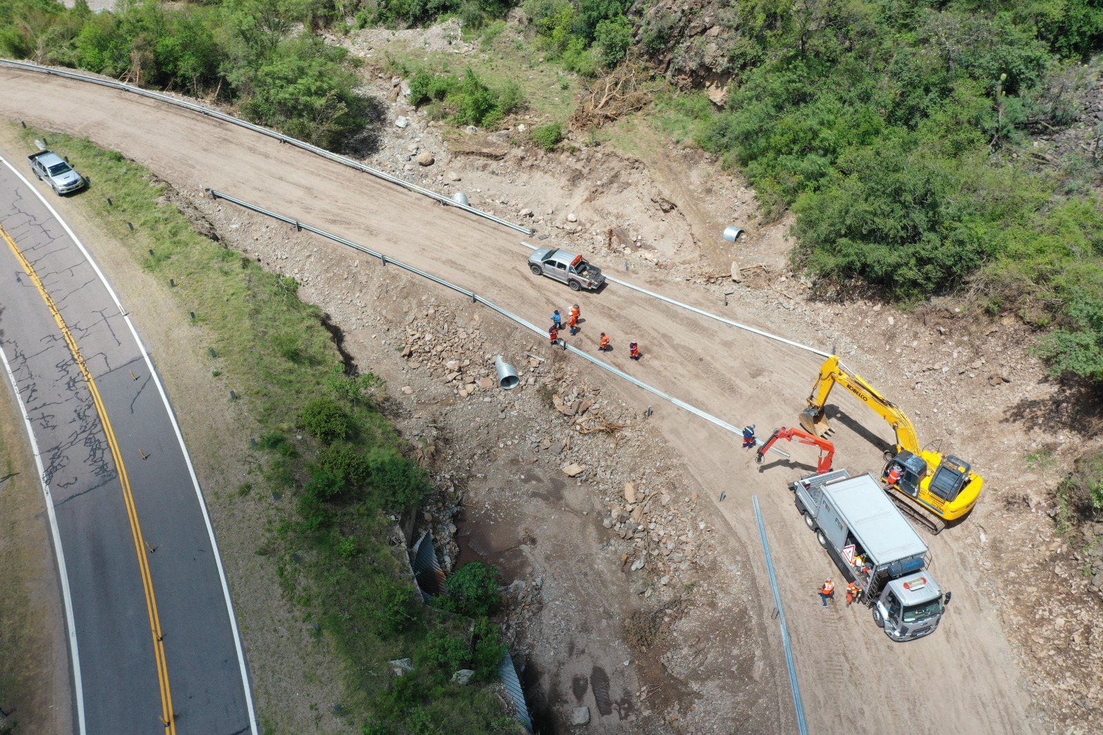 A partir de hoy se habilita en forma permanente el paso por RN 60, en La Cébila