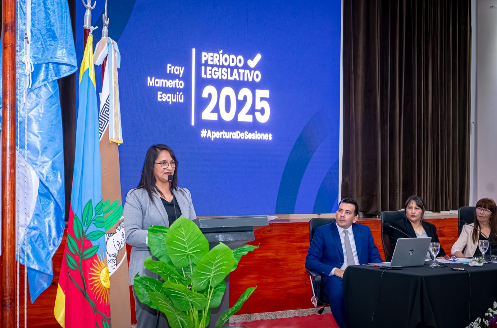 La intendenta Alejandra Benavidez inauguró el período de sesiones ordinarias