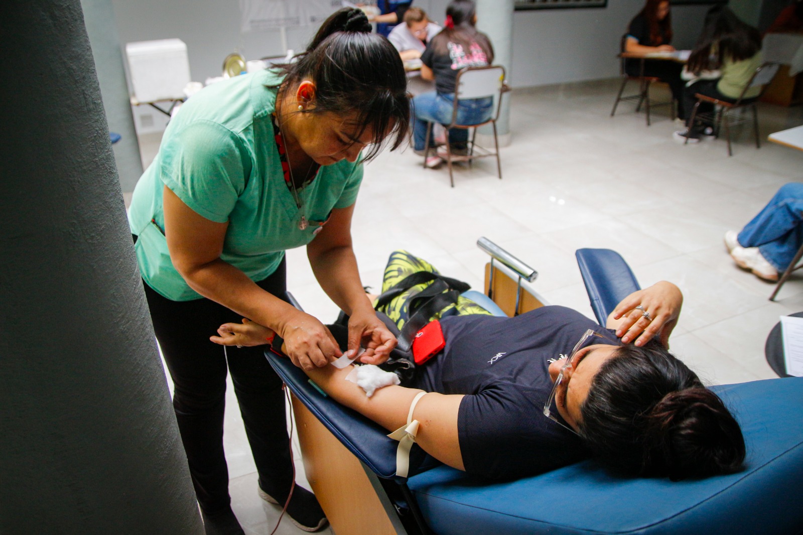 Colecta de Sangre por el Día Nacional del Donante Voluntario y Habitual de Sangre