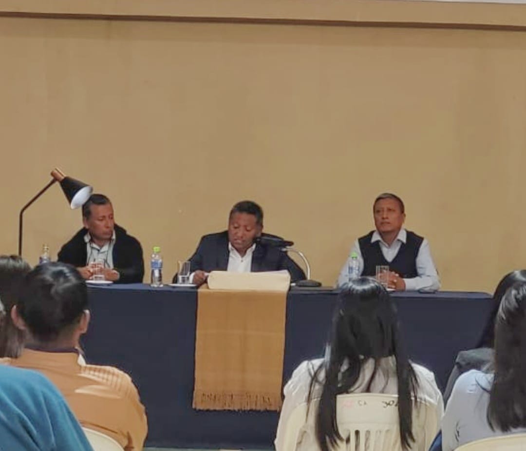 Mario Cusipuma dio su primer informe de gestión